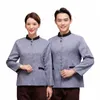 Star Hotel Cleaning Service Uniform LG-Sleeved Property Cleaner Autumn and Winter Clothing rum Servitör Workwear PA Clean W5ZV#