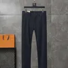 Pantalones 100% algodón para hombre Negocio de pantalones de diseño de piernas rectas