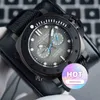 Designer Horloge Super Duiken Lichtgevende Beweging Volautomatisch Mechanisch Heren Zwemmen Saffier Leatherpaner Horloge Liu 6CEJ