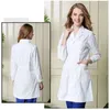 Costume d'infirmière pour femmes, uniforme médical, Robe de laboratoire, vêtements sanitaires féminins, esthéticienne, vêtements de travail, uniforme clinique d'hôpital x2Vf #