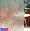 Window Stickers 3D Colorful Stone Sticker No Glue Translucidus Opacitas Static Film Living Room Decor Glass Privacy Protection DIY