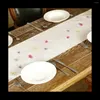 Table Cloth 8PCS Flower Butterfly Spring Runner Seasonal Summer Kitchen Decoration Indoor Holiday