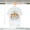 Мужская дизайнерская футболка Толстовка Женская роскошная футболка для топа Рубашка Casablanc Модный летний узор Классическая дышащая рубашка для мужчин Дизайнерские футболки 17