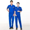 2023 Summer Work Clothing Men Women Factory Welding Auto Repair Workshop Tooling Uniform Breathable Cstructi Labor Coverall W4dq#