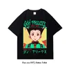 Japanse Anime Hunter X Hunter Grafische Print T-shirt Vintage Plus Size Cott Ronde Hals Korte Mouw T-shirt vrouwen Mannen G3Iw #
