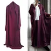 Vêtements ethniques Robe de prière Femmes Arabe Islamique Tenues Vêtements de couverture complète avec vêtement Hijab Kaftan Turc Islam Robes Robe musulmane