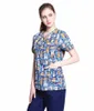 2023 Zomer Vrouwen Ingericht Scrubs Korte Mouw Tandheelkundige Kliniek Pet Shop Print Uniform Arts Werken Top Slijtage Kleding d9Mc #