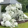 Décoration de fête 88pcs Ballons de mariage Kit Blanc Hélium Ballon Garland Arch Anniversaire Baby Shower Anniversaire Sexe Révéler Décor