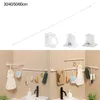 Shower Curtains Durable High Quality Bathroom Storage Library Rod Set White And Transparent 1set Curtain