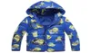 Enfants Vestes minions Garçons Fille hiver vers le bas manteau 2017 Mode Bébé cartoo Manteau Chaud Enfants hiver manteau à capuche enfants survêtement4106839