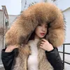 LG分離可能なラクコの毛皮の膀胱肥厚Imitati Fur Coat女性の大きなヤードk3pk＃を克服するために送られた新しい冬の特別な冬