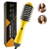 Hårtork Air Brush Styler och Volumizer Rättare Curler Comb Roller One Step Electric Ion Blow 240329