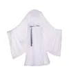 Antica dinastia Han Princ Abbigliamento Bianco Hanfu Dr Round Robe Fata Dr Donne Hanfu Classico Costume di danza popolare SL4171 B2QR #