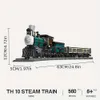 Jiestar Ideas Bro1機関車CN5700 GWR Steam Train Railway Expressモジュラーブリック技術モデルビルディングおもちゃギフト