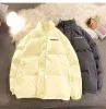 フリースの厚い文字グラフィックの男性と女性冬のコートユニセックス特大パーカー韓国コート暖かいバギージャケットフィームルY2K C5RC＃