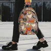 Sac à dos Poulet coloré motif sacs à dos adolescent Bookbag dessin animé étudiants sacs d'école voyage sac à dos sac à bandoulière grande capacité