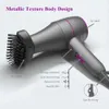 Hair Dryers 1800W Professional Hair Dryer Hot and Cold Strong Wind Powerful Blower Constant Temperature 1 collecting 2 Air Comb Nozzle 3Gear 240329