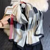 Moda Eşarpları, Avrupa ve Amerikan Üst düzey Çok Molorlu Kadınlar Sonbahar/Kış Eşarp Pelerin Eşarpları Şalları Boyut 90*180cm
