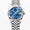 31mm Femmes Montres motiffloral Diamant Dames Rolejes Montre date Saphir Mouvement Automatique Mécanique en acier Jubilé Bracelet Maître Montre-Bracelet R2