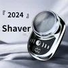 Electric Shavers Electric Mini Shaver USB ładowne Razor Waterproof Mężczyźni Panie Podróż Porodowa Golarka Nowo ulepszona 2024 Lśniący model 240329