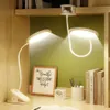 Lampe de bureau Rechargeable par USB, avec pince, lit, livre de lecture, nuit, LED tactile, 3 Modes, gradation, Protection des yeux, nouvelle collection