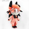 Fyllda plyschdjur 30 cm Alastor Plush Toy Hazard Hotels mjuk djurfyllning docka söt plysch mönster leksak helvete julklapp240327