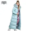 Ceprask 2023 New Fi Winter Coat Women X-LG عالية الجودة كوت سميكة باركاس باركاس محطمة