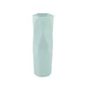 Vases Minimalist Plastic Vase Imitation Ceramic Flower Pot Dry And Wet Arrangement Container (Random Color)