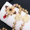 Necklaces 2020 Baroque Cross Holloway crystal antique necklace fashion show premiere palacestyle women's necklace sweater chain