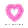 Baking Moulds Silicone Heart-shaped Cake Mold Suitable For Handmade Soap Valentine's Day