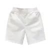 Shorts pour hommes Poches renforcées Coutures Été Décontracté Taille moyenne Ceinture élastique Plage Couleur unie Droite pour hommes