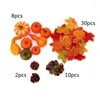 Party Decoration Versatile Thanksgiving Decorations Durable Indoor Actual Festive Pumpkin Ornaments Centerpieces