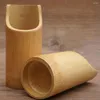 Kubki pałeczka bamboo sztućce domowe pulpitowe pulpitowe przybory naczyń zbiorczy