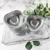 Baking Tools 50Pcs Heart/Round Foil Cupcake Liners Non-stick Muffin Cups Disposable Wrapper Bakeware Supply