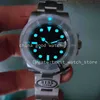 Luxe horloge RLX Clean Factory Super Waterdicht Cal.3135 Automatische beweging Zwarte keramische bezle 904l staal 40 mm Saffier Luminous Diving Polshapches Nieuw origineel