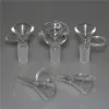 Smoke Dry Herb slide glass bowls 10mm 14mm 18mm with flower snowflake filter bowl for Bongs Ash Catcher smoking Bowls ZZ