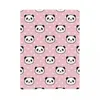 Decken, Panda und Herzen, rosa Decke, warm, leicht, weich, Plüsch-Überwurf für Schlafzimmer, Sofa, Couch, Camping