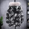 winter Men Fi Casual Hooded Cott Coat with Detachable Fur Collar Parka Thick Warm High Quality Jacket Plus Large Size12XL 13Pn#