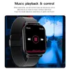 Montres-bracelets 2024 Nouveau Bluetooth Réponse Appel Smart Watch Hommes 1.69 Full Touch Dial Appel Fitness Tracker IP67 Étanche Smartwatch Homme Femmes 24329