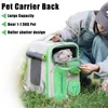 Cat Carriers Carrier Bag Pet Travel Outdoor Back Pack Breathable Large Capacity Portable Shoulder Puppy Accessories