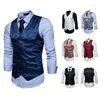 Gilet da uomo 2024 Gilet Slim Abito doppio petto Designer Luxury Elegante stampa Coreana Fashion Street Dress Cappotto per adulti