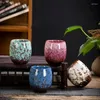 Teaware Set Tianmu Porslin Tea fu Bowl Box Teacup Chinese Transformation Cup 4st Kung Kiln Gift Set Jianzhan Cups Ceramic