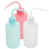 Storage Bottles 3 Pcs Elbow Bottle Creative Leak-proof Cleaner Spray Eyelashes Washing Squeeze Abs Simple Travel Tools
