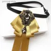 Pajaritas para niños Pajarita británica coreana Banquete de negocios Etapa Discurso Anfitrión Traje Camisa Accesorios Lujo para hombre Boda Rhinestone Bowtie Y240329