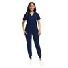 Multilcolors Hôpital Medical Scrub Costumes Uniforme Femmes Hommes Scrubs Set Vêtements de travail de beauté Infirmière Accories Costume de chirurgie dentaire Y7Gx #