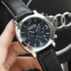 Classic Watch Designer High Quality Watches Leather Waterproof Chronograph Business Yfql