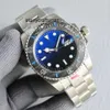 Luksusowy zegarek RLX Clean Automatyczne zegarek mechaniczny Ceramika Nowa pełna 904L Sapphire ze stali nierdzewnej świecą