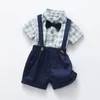 Kleidungssets Junge 2-teiliges Set Kinderkleidung Anzüge Kinder Baby Outfits Sommer 24-058