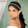 Youlapan Wedding Head Piece Bridal Hair Acnits Shiny Rhinest Bandbands For Party Bride Tiara Freead Headpiece HP309 U1MR #