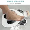 Bath Mats Panda Silicone Massage Pad Bathroom Anti Slip Bathing Back Rubbing Divine Instrument Foot Wash Dead Skin Shower Room Floor